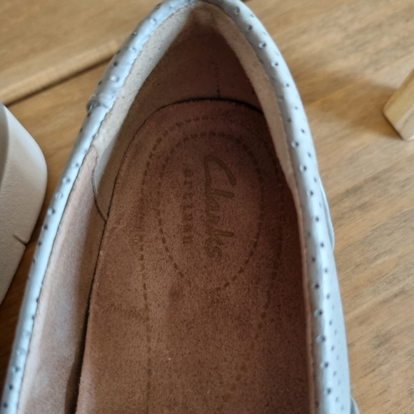 Clarks artisan grey slip On Trainers uk 5.5 - Picture 3 of 7
